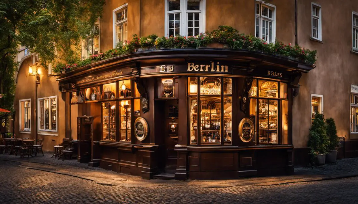 Image of Berlin's oldest pub, showcasing its historic charm and character