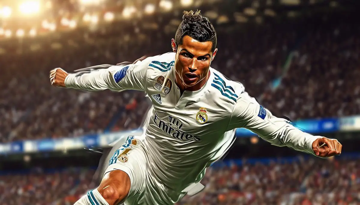 Cristiano Ronaldo erzielt ein spektakuläres Fallrückziehertor in der Champions League für Real Madrid.